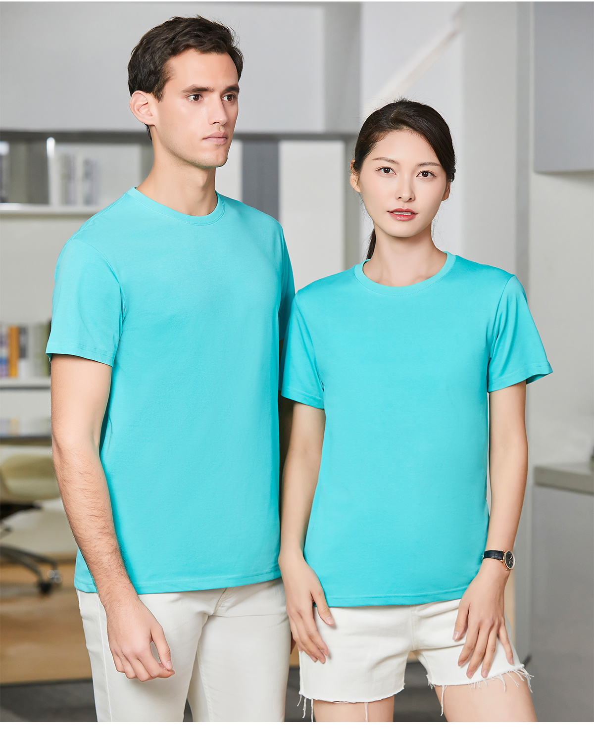 0ZC1 Basic Slim Fit Cotton T-Shirt 200Gsm 23