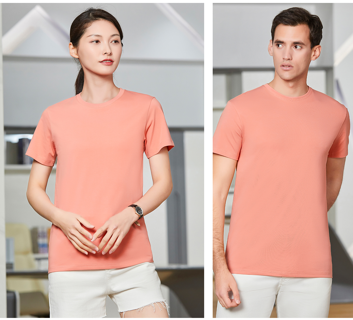 0ZC1 Basic Slim Fit Cotton T-Shirt 200Gsm 25