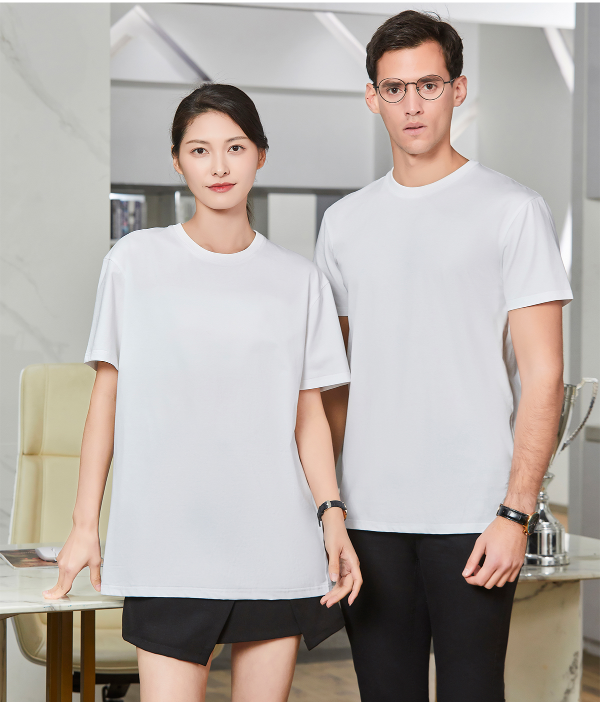 0ZC1 Basic Slim Fit Cotton T-Shirt 200Gsm 29