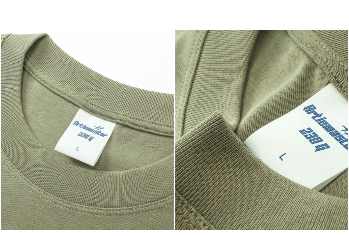 #AR000-Quick dry Cotton 230G Oversized Blank T-Shirt 16