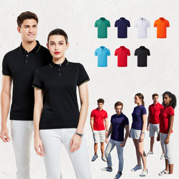 #A003 Quick Dry 190GSM Unisex Slim Fit Polo 1