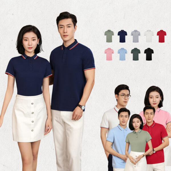 #A102 Golf Business 200Gsm Slim Fit Unisex Polo 1