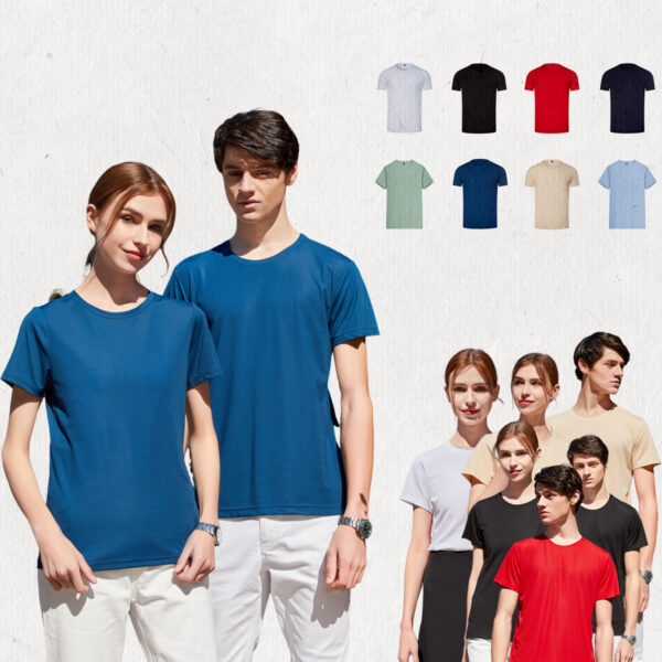 #TL98 Slim Fit 200Gsm Stretch Sports T-Shirt 1