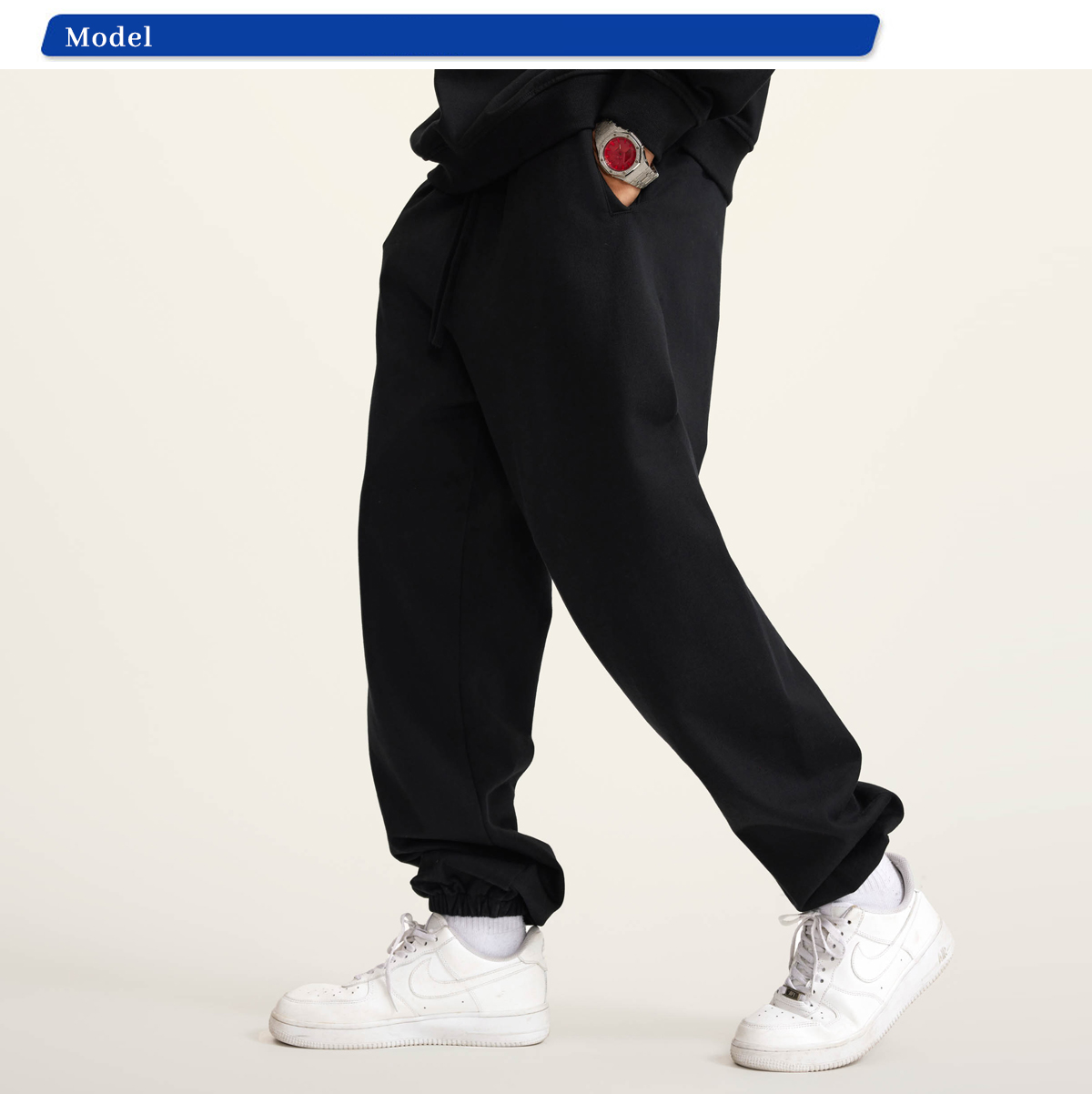 #3117 Thick 440Gsm Brushed Cotton Terry Sweatpants 24