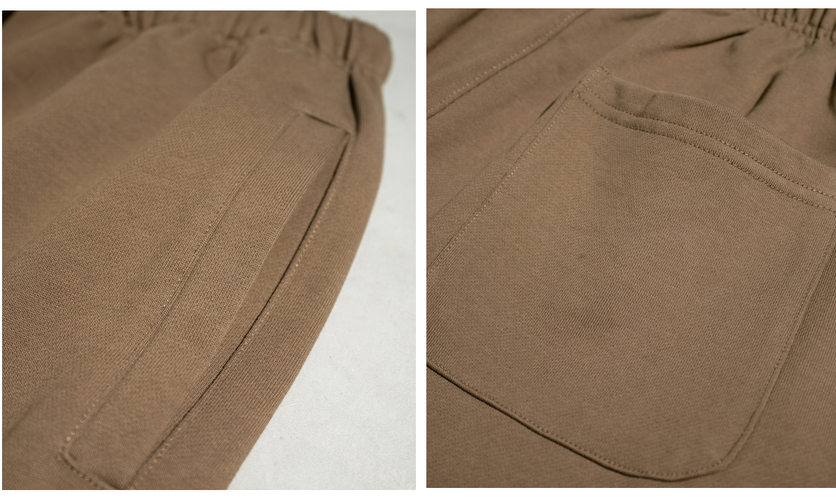 #3117 Thick 440Gsm Brushed Cotton Terry Sweatpants 18