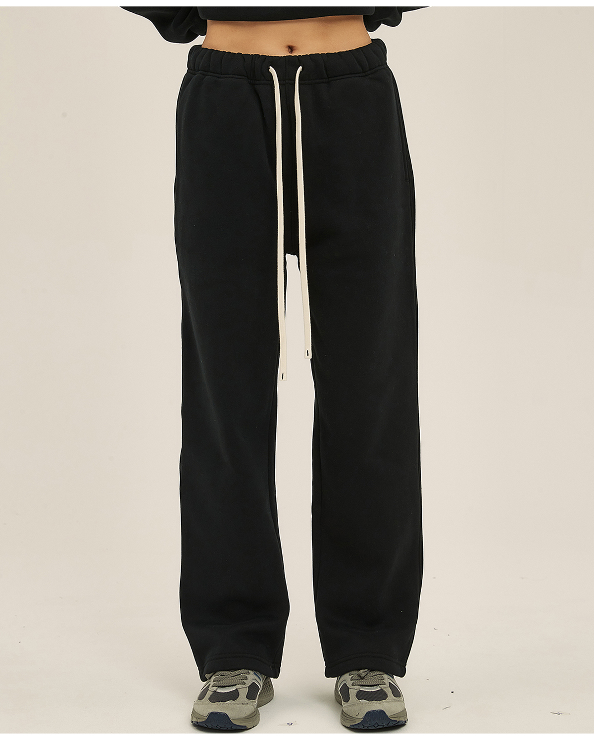 #7718 Cotton Fleece 350Gsm Straight Leg Sweatpants 42