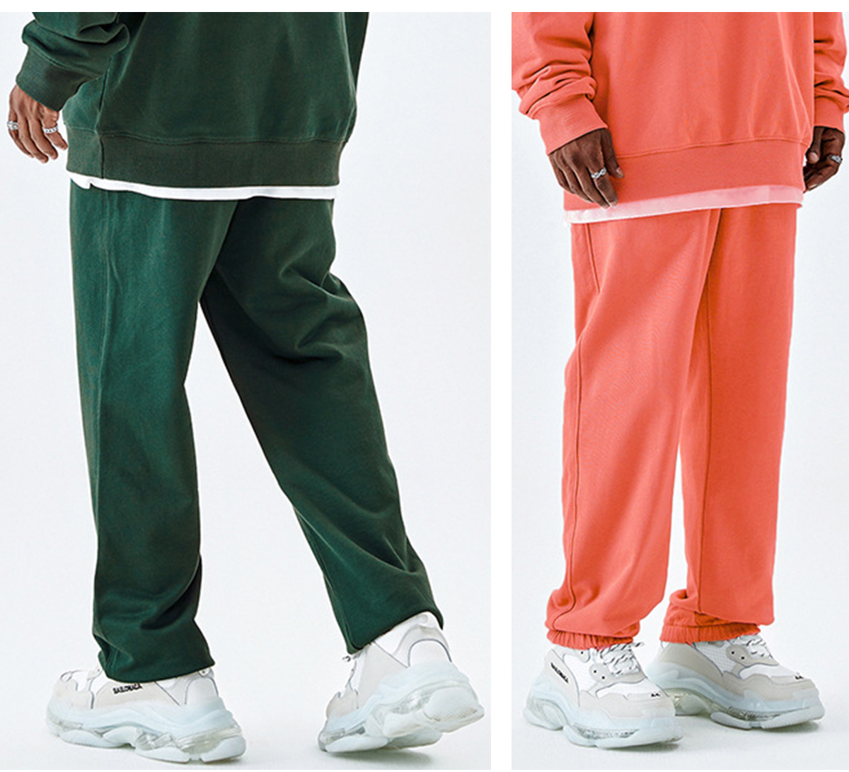 #A3087 Thick 400GSM Cotton Terry Sweatpants 29