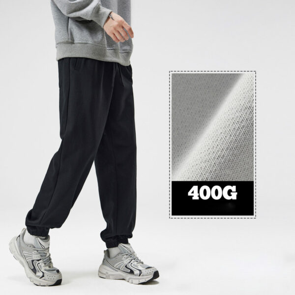 #DK012 Thick 400Gsm Terry Oversized Sweatpants 3