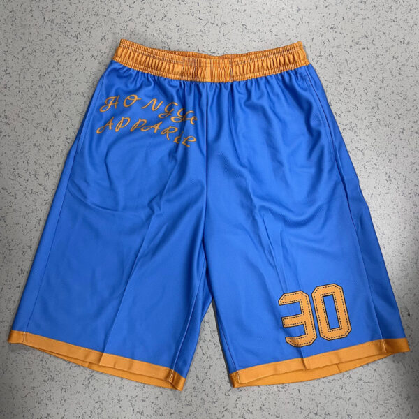 #YQ292 Streetwear 220GSM Baseball Shorts Set 11