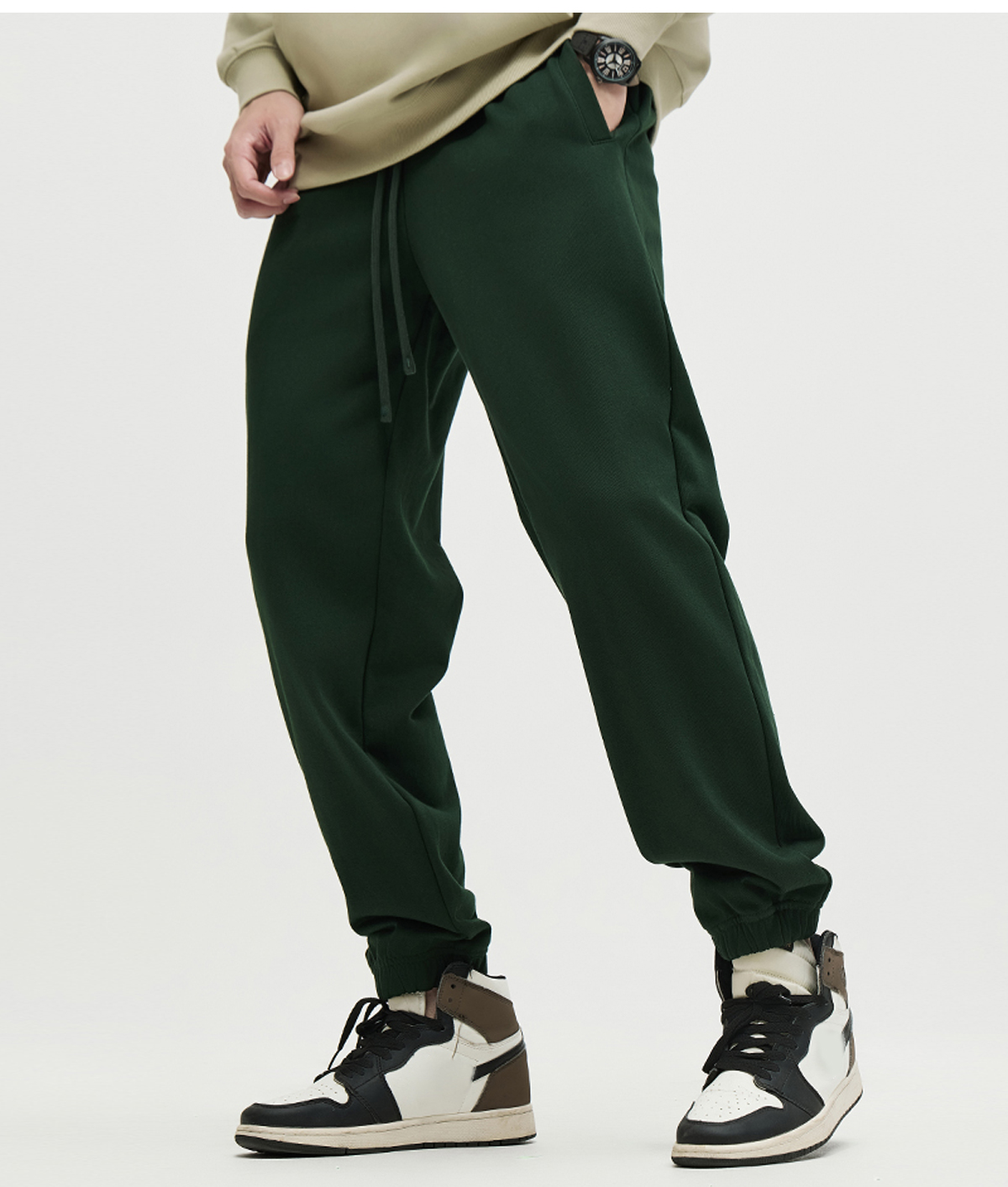 #DK012 Thick 400Gsm Terry Oversized Sweatpants 31