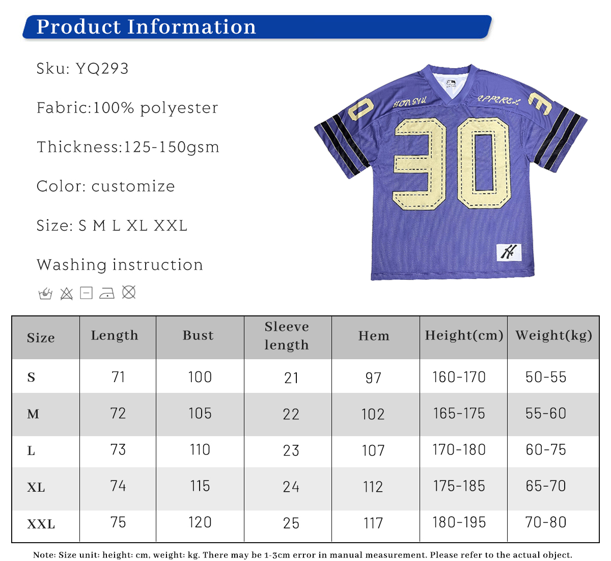 #YQ293 Streetwear Football Jersey Mesh Shorts Set 9