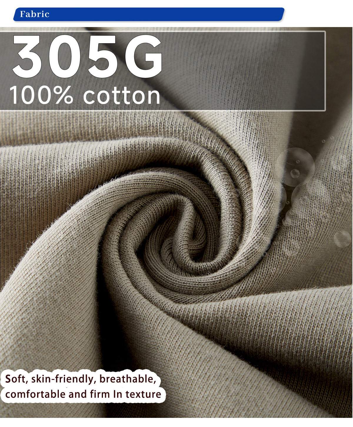 1501 Thick Cotton 305GSM Raw Edge Sleeve Vest 14