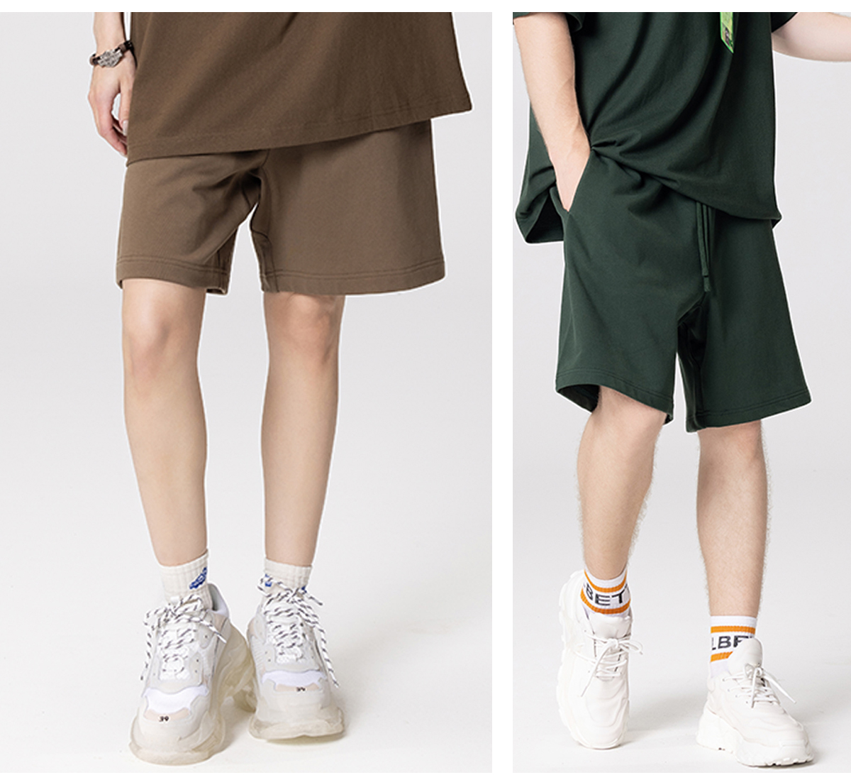 #K715 Cotton Terry 425GSM Unisex Shorts 31