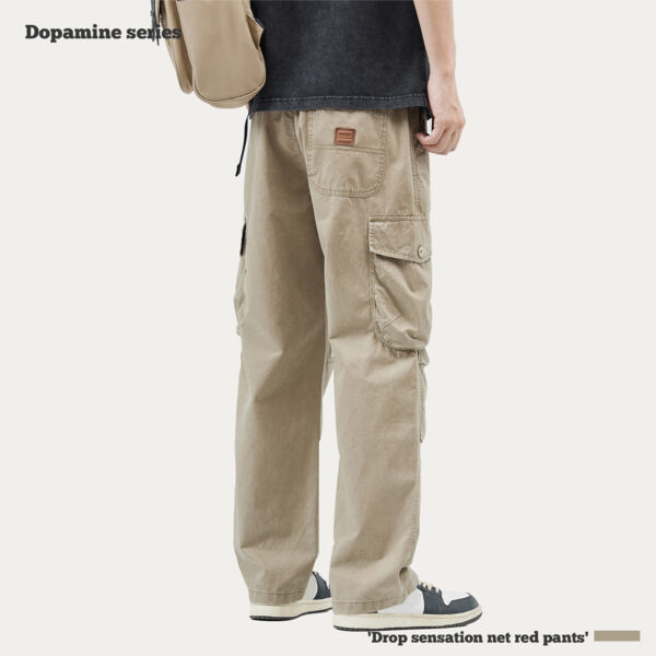 #YXK2205 Cotton Outdoor Cargo Pants 4