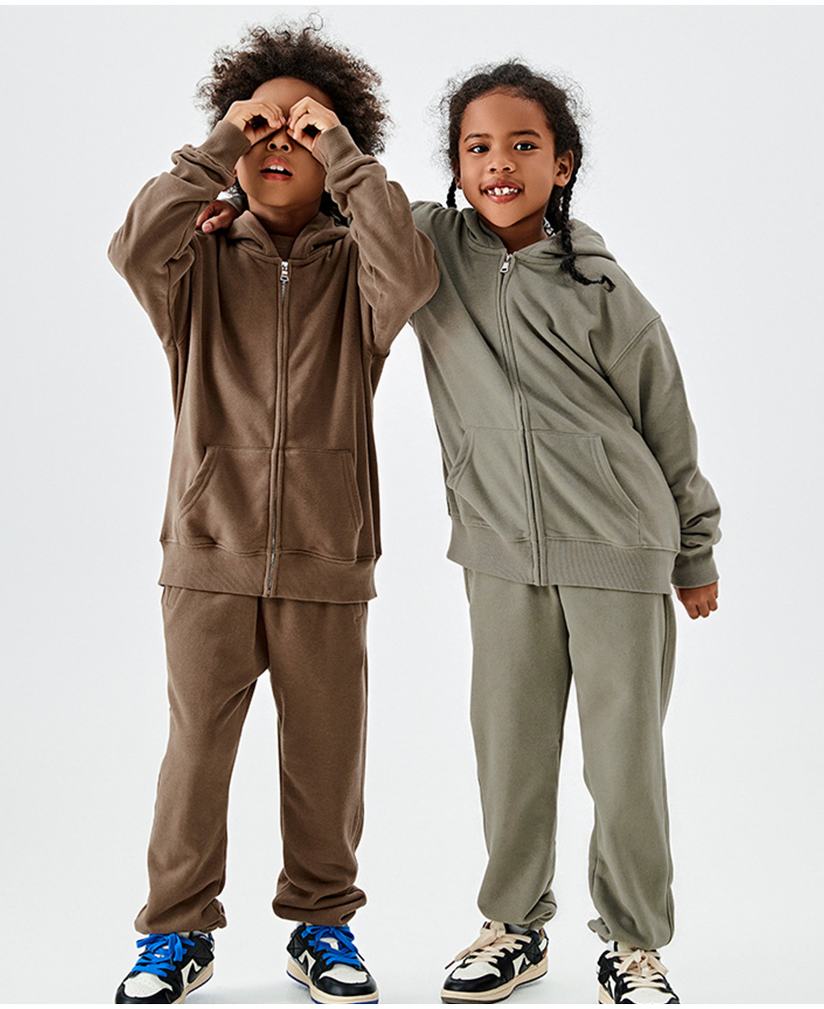 #A3050 Cotton Terry 320Gsm kids Sweatpants 25