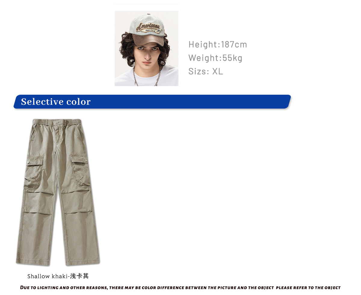 #YXK2205 Cotton Outdoor Cargo Pants 7