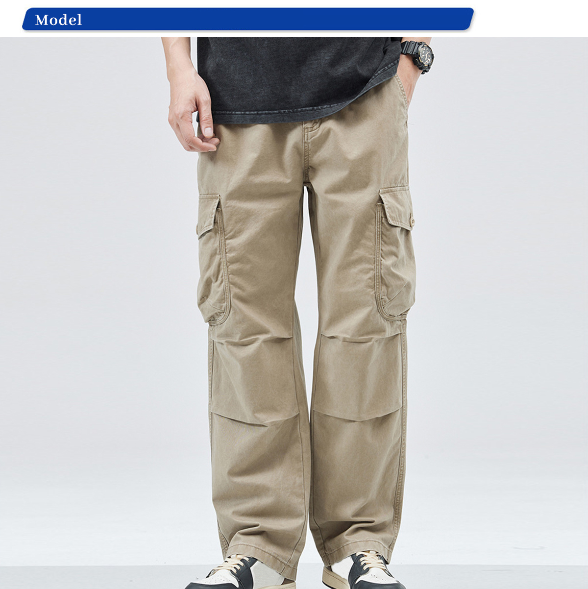 #YXK2205 Cotton Outdoor Cargo Pants 17