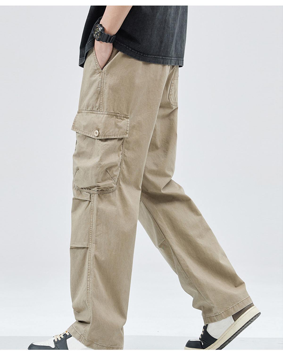 #YXK2205 Cotton Outdoor Cargo Pants 21